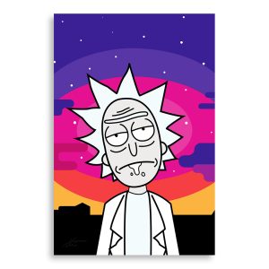 تابلو شاسی طرح Rick and Morty مدل NV0019