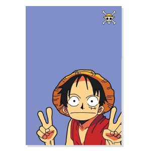 تابلو شاسی طرح کلاسیک انیمه وان پیس مانکی دی لوفی One Piece Monkey D Luffy مدل M0653