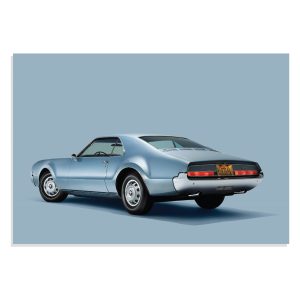 تابلو شاسی طرح ماشین کلاسیک تورنادو - Oldsmobile Tornado مدل NV0602