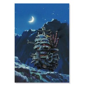 تابلو شاسی طرح انیمه قلعه متحرک هاول Howl's Moving Castle مدل M0367