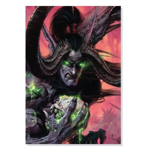 تابلو شاسی طرح گیمینگ وارکرفت Warcraft Illidan Stormrage مدل M0368