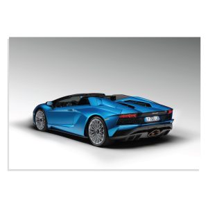 تابلو شاسی طرح ماشین لامبورگینی اونتادور -  Lamborghini Aventador S Roadster 2017  مدل NV0666