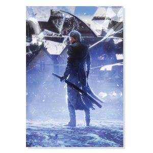 تابلو شاسی طرح گیم ورجیل Devil May Cry Vergil مدل M0567