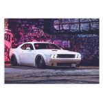 تابلو شاسی طرح ماشین دوج چلنجر - Dodge Challenger مدل  NV0648