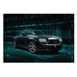 تابلو شاسی طرح ماشین رولز رویز - Rolls Royce Wraith مدل NV0723