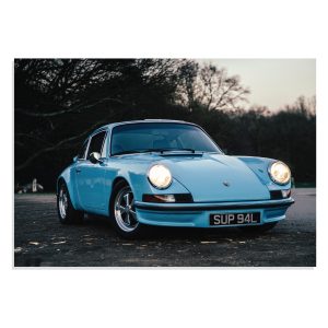 تابلو شاسی طرح ماشین پورشه وینتیج - Porsche Vintage مدل NV0714