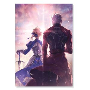 تابلو شاسی طرح انیمه سرنوشت Fate Stay Night مدل M0481