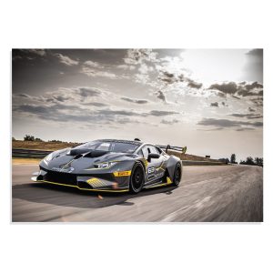 تابلو شاسی طرح ماشین لامبورگینی هوراکان -  Lamborghini Huracan STO 2018  مدل NV0669