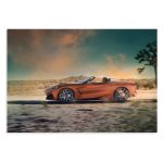 تابلو شاسی طرح ماشین بی ام دبلیو کانسپت زد 4 - BMW Concept Z4 2017 مدل  NV0638