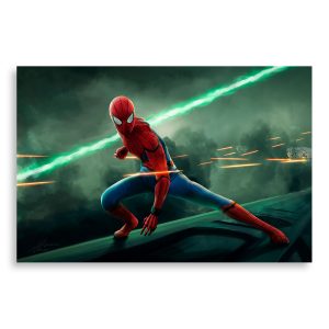 تابلو شاسی طرح مرد عنکبوتی Spider Man مدل NV0195