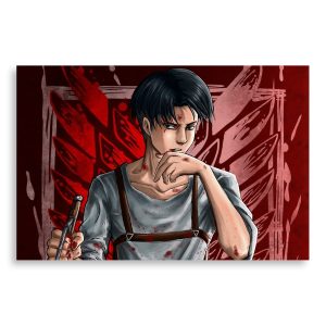 تابلو شاسی طرح انیمه Attack on Titan مدل NV0299