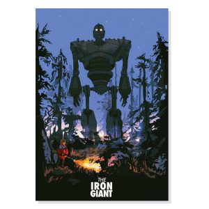 تابلو شاسی طرح انیمیشن غول آهنی Iron Giant مدل M0361