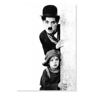 تابلو شاسی طرح فیلم کلاسیک کودک از چرالی چاپلین Charlie Chaplin The Kid مدل M0489