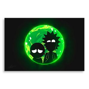 تابلو شاسی طرح Rick and Morty مدل NV0009