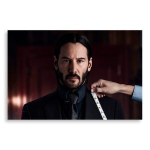 تابلو شاسی طرح فیلم John Wick Keanu Reeves مدل NV0373