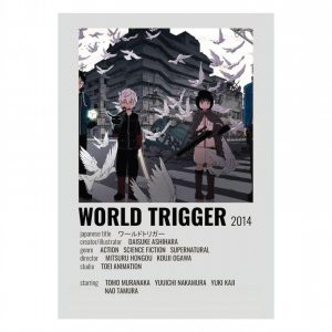 تابلو شاسی نورو استور طرح انیمه ماشه جهان World Trigger مدل NV1112