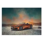 تابلو شاسی طرح ماشین بی ام دبلیو کانسپت زد 4 - BMW Concept Z4 2017 مدل  NV0639