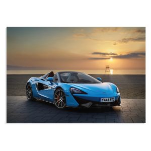 تابلو شاسی طرح ماشین مکلارن - Mclaren 570s 2018 مدل NV0680