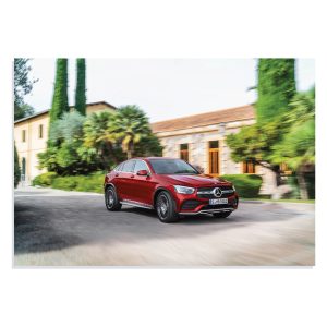 تابلو شاسی طرح ماشین مرسدس بنز جی ال سی 300 کوپه - Mercedes Benz GLC300 Coupe مدل NV0613