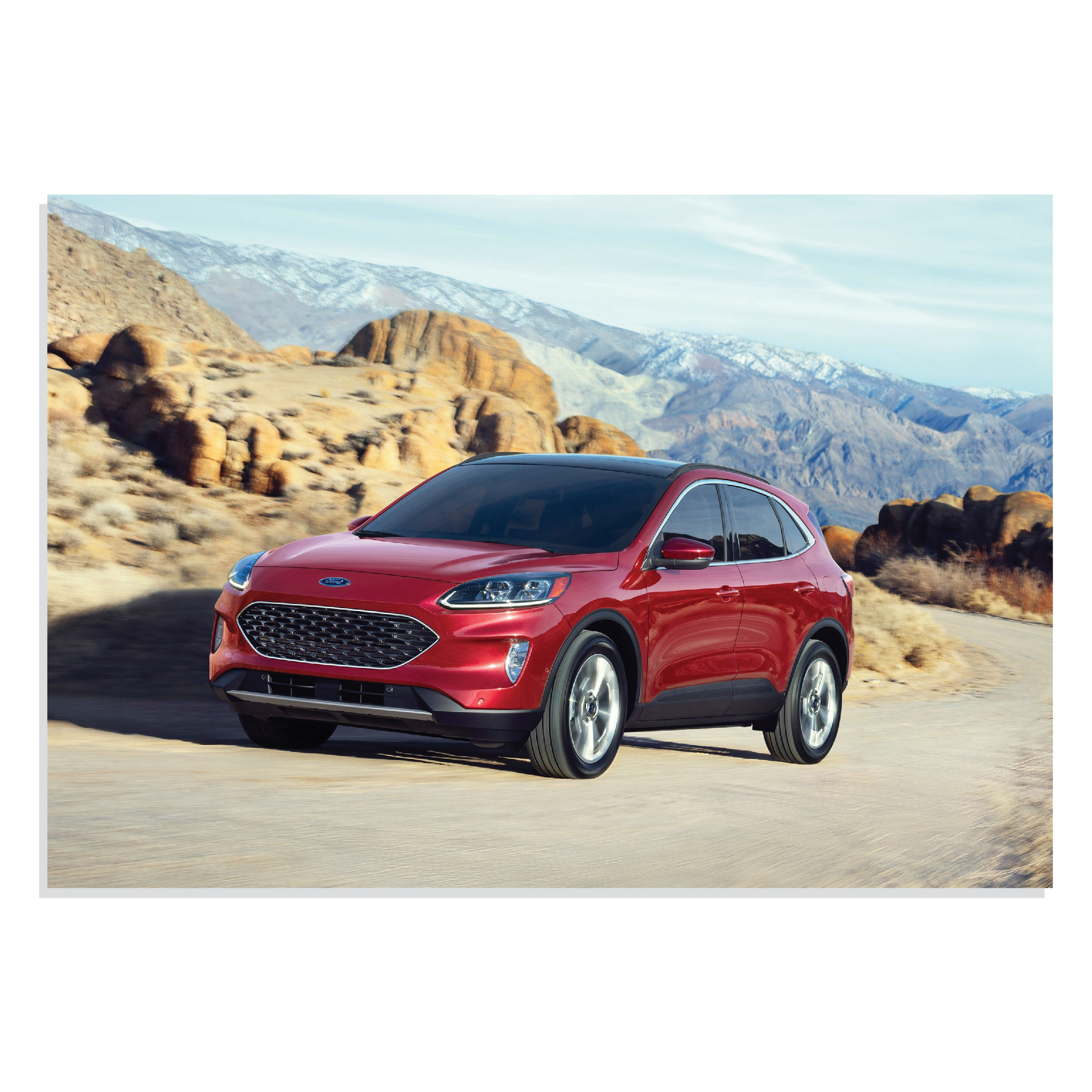 تابلو شاسی طرح ماشین فورد اسکیپ - Ford Escape 2020 مدل  NV0654