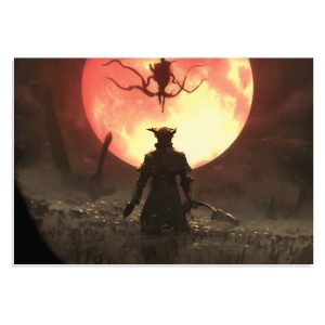 تابلو شاسی طرح Gaming - بازی BloodBorne مدل NV0996