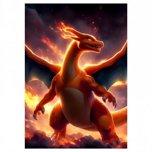 تابلو شاسی طرح انیمه پوکمون Pokemon مدل NV1311