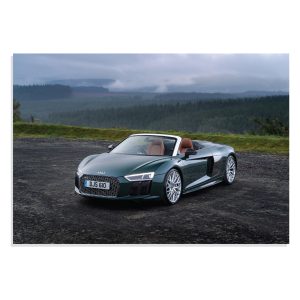 تابلو شاسی طرح ماشین آيودی آر 8 اسپایدر - Audi R8 Spyder V10 Plus 2017 مدل NV0624