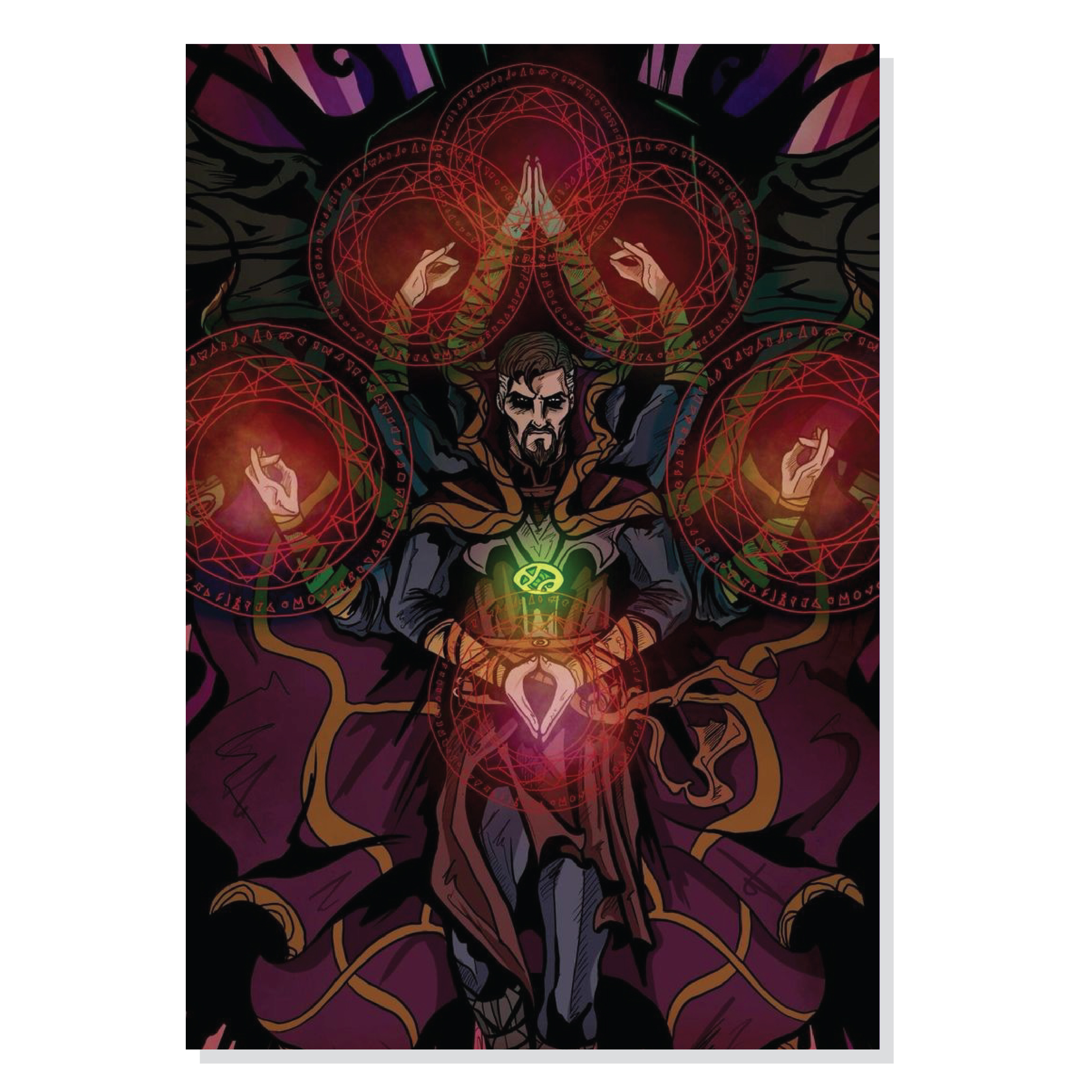 تابلو شاسی طرح دکتر استرنج مارول Doctor Strange Marvel مدل M0424