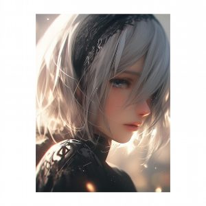 تابلو شاسی نورو استور طرح انیمه نایر اوتوماتا Nier Automata Ai مدل NV1254