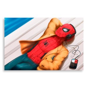 تابلو شاسی طرح مرد عنکبوتی Spider Man مدل NV0184