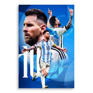 تابلو شاسی طرح جام جهانی 2022 Lionel Messi مدل NV0111