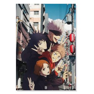 تابلو شاسی طرح انیمه جوجوتسو کایسن Jujutsu Kaisen مدل M0170