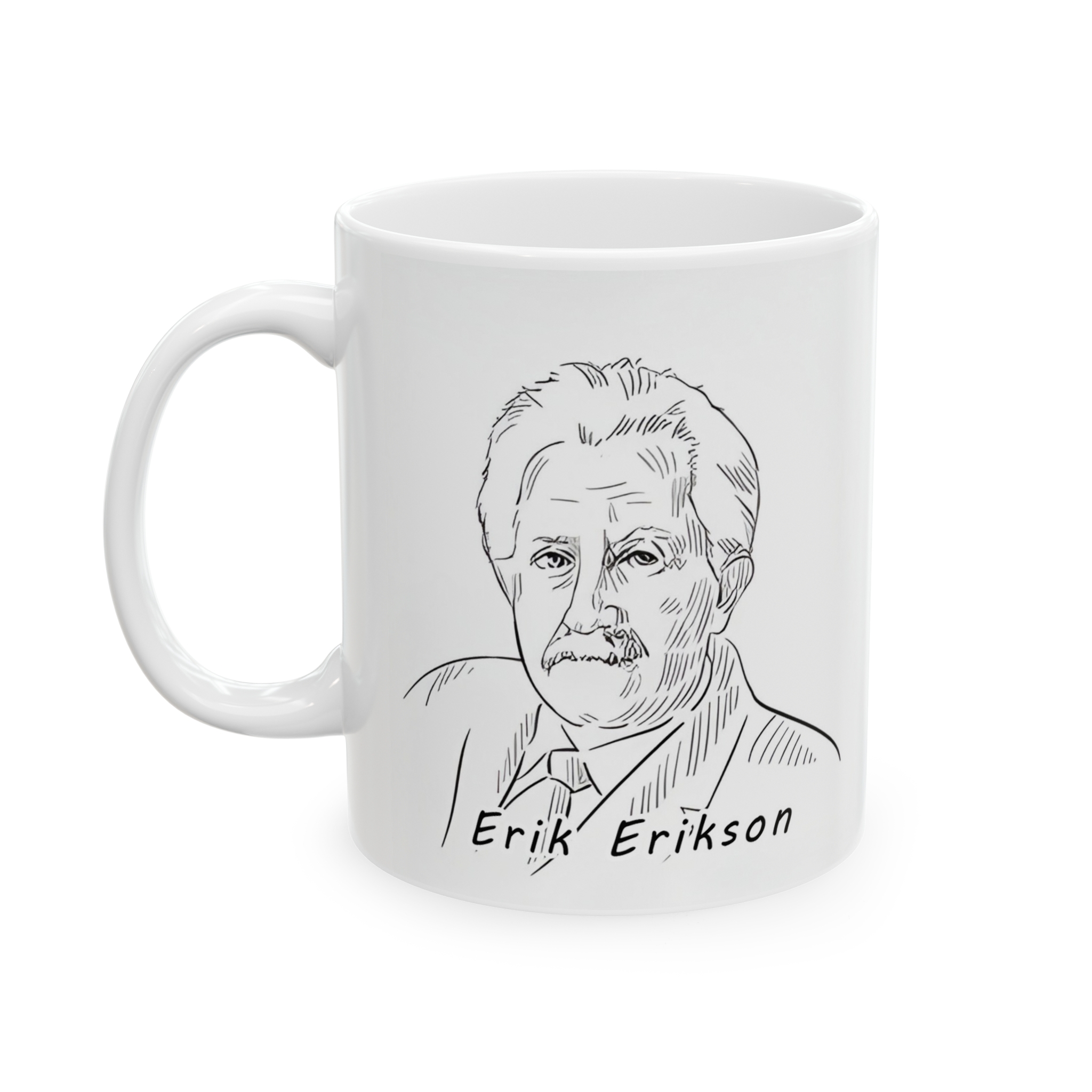 ماگ طرح روز روان شناس اریک اریکسون Erik Erikson مدل NM3209