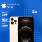 گوشی موبایل اپل مدل iPhone 12 Pro A2408 دو سیم‌ کارت ظرفیت 256 گیگابایت و 6 گیگابایت رم - نات اکتیو