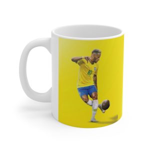 ماگ طرح ماگ طرح فوتبالی نیمار neymar مدل NM1603