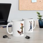 ماگ طرح انیمیشن زوتوپیا Zootopia مدل NM2985