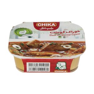 خوراک گوشت چیکا مقدار 180 گرم