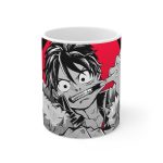 ماگ نورو استور طرح انیمه وان پیس لوفی - One Peace Monkey D Luffy کد NM3392