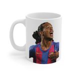 ماگ طرح فوتبالی رونالدینیو Ronaldinho مدل NM1647