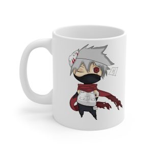 ماگ طرح کاوایی انیمه ناروتو هاتاکه کاکاشی Naruto Anime Hatake Kakashi مدل NM0030