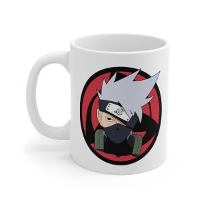 ماگ طرح کاوایی انیمه ناروتو هاتاکه کاکاشی شارینگان Naruto Anime Hatake Kakashi Sharingan مدل NM0019