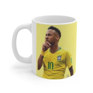 ماگ طرح ماگ طرح فوتبالی نیمار neymar مدل NM1602