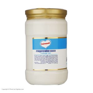 سس مایونز با روغن کاهش یافته دلوسه 580 گرم