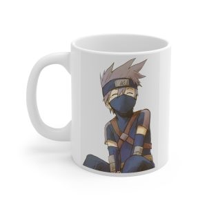 ماگ طرح کاوایی انیمه ناروتو هاتاکه کاکاشی Naruto Anime Hatake Kakashi مدل NM0020