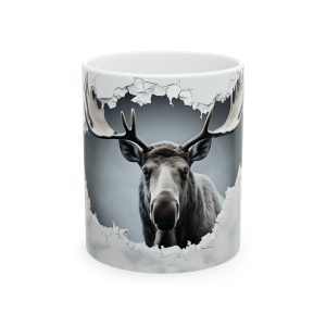 ماگ طرح سه بعدی گوزن deer مدل NM3169