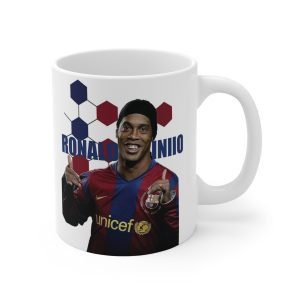 ماگ طرح فوتبالی رونالدینیو Ronaldinho مدل NM1642