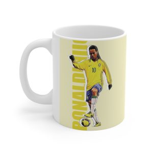 ماگ طرح فوتبالی رونالدینیو Ronaldinho مدل NM1648